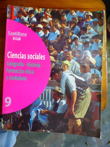 Ciencias Sociales 9  Geografia - Historia - Etica Santillana