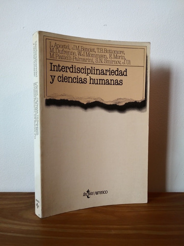 Interdisciplinariedad Y Ciencias Humanas Apostel Tecnos 