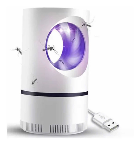 Lámpara Anti Mosquitos Repelente Usb Luz Led Uv