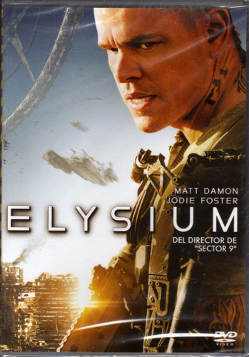 Elysium ( Matt Damon ) Dvd Original Nuevo Sellado