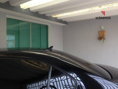 Excelente Casa Térrea, Em Rudge Ramos Com 03 Dormitórios /02 Suites, - Ca0239