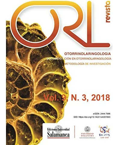 Libro: Revista Orl: Vol. 9, Núm. (spanish Edition)