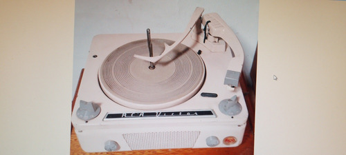 Tocadisco Rca Victor Crema (Usado)