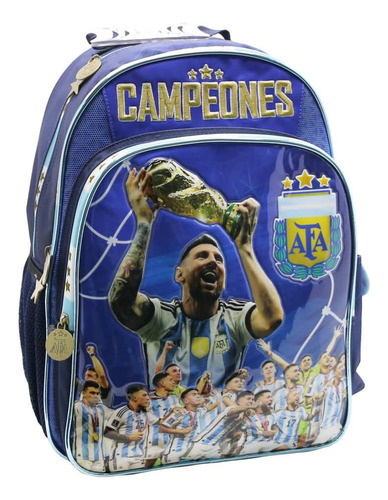 Mochila Escuela Futbol Afa Seleccion Argentina Messi Af013