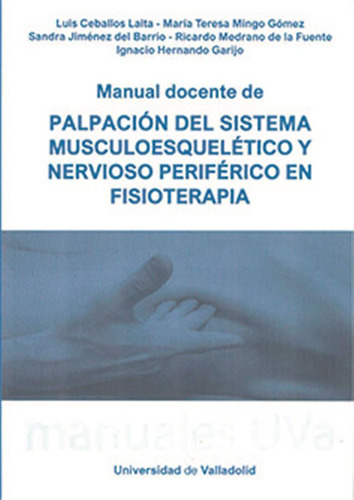 Manual Docente De Palpacion Del Sistema Musculoesqueletico Y