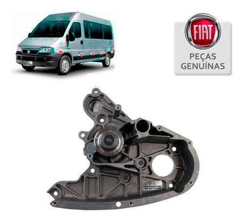 Bomba De Agua Fiat Ducato 2.3 504388874