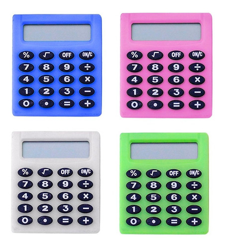 Mini Calculadora Escolar De 20 Teclas, Regreso A Clases     
