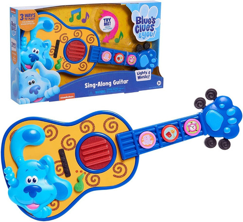 Guitarra Para Cantar Las Pistas De Blue