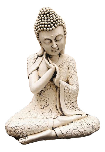 Estatua Buda Del Amor 45cm Resina Apto Exterior Ideal Jardin