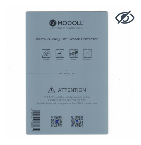 Imagen 3 de 3 de Lamina Ultraresistente Antiespia Compatible Con iPhone