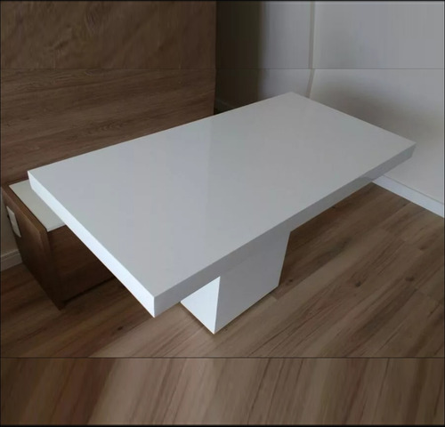 Mesa Comedor Laqueada Minimalista Madera Moderna 150cmx150cm