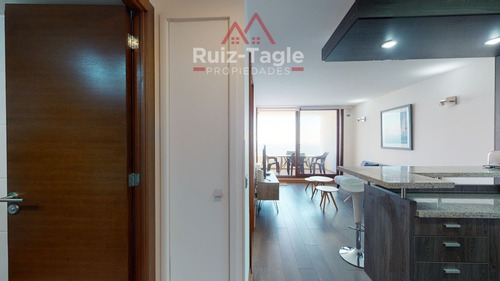 Imagen 9 de 21 de Venta De Bello Departamento En Costas De Montemar, Calle Del