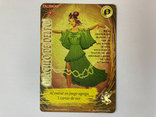 Juego Carta Mitos Y Leyendas Oráculo De Delfos - El Reto (Usado)