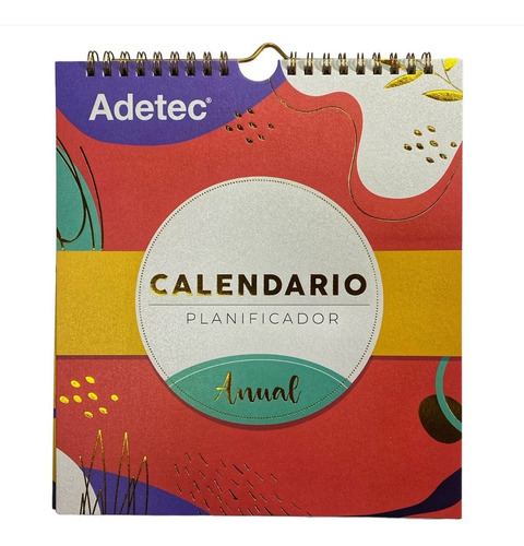 Calendario Planificador Anual Adetec