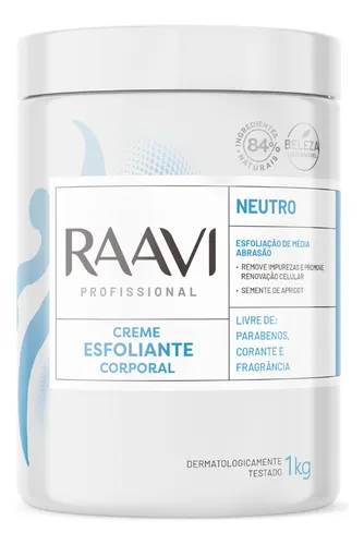 comprar Creme Esfoliante Corporal Raavi Neutro 1 Kg Wxz