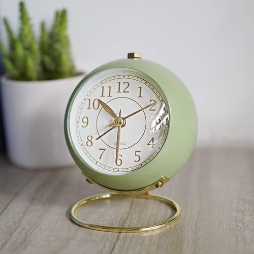 Shisedeco Relojes De Mesa Pequeños, Reloj Despertador De Que