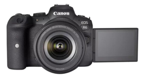 Canon EOS R6 mirrorless cor preto