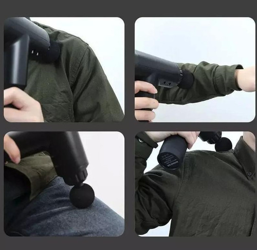 Imagen 5 de 9 de Pistola Masajeadora - Masajeador Muscular 6 Velocidades