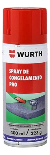 Spray De Congelamento Pro 400ml/223g - Wurth