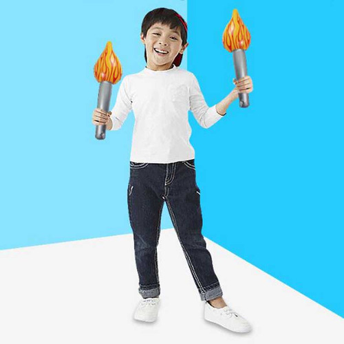 Antorcha Inflable For Fiesta Medieval De Halloween Con Form