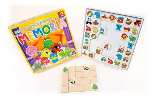 Memoria Juego De Mesa A106 Banquito Argentino Lloretoys