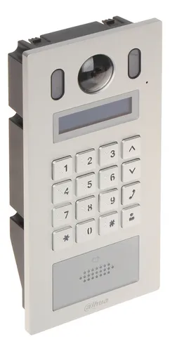Dahua Vto6221e-p Intercomunicador Ip Vdp 100 Departamentos Color Plateado
