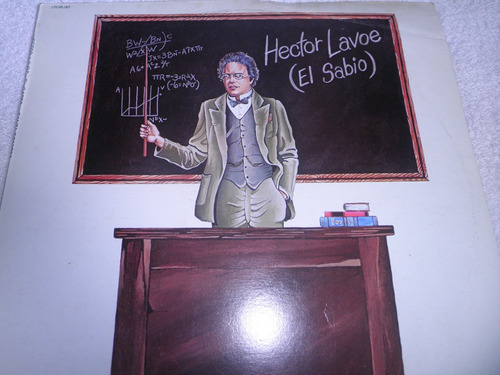 Disco En Vinyl 12'' De Salsa Hector Lavoe - El Sabio (1980)