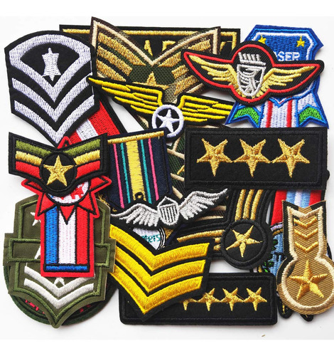 Mo Sheng Accessory 20 Parche Insignia Soldado Medalla Mezcla