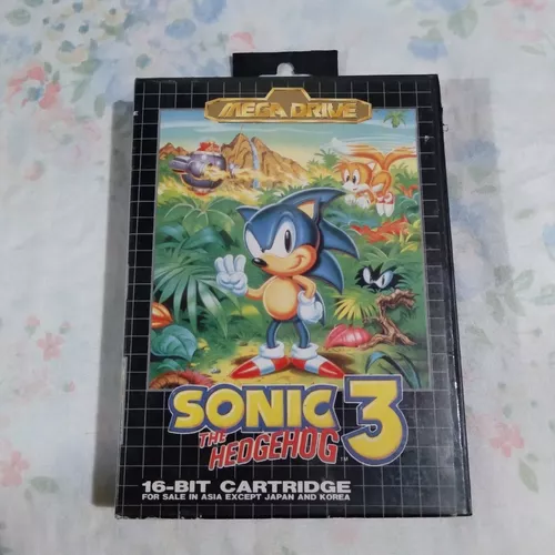 Jogo - Sonic The hedgehog - Sega Mega Drive