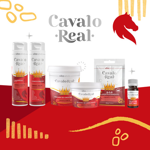 Vita Seiva Condicionador Crescimento 300ml Cavalo Real