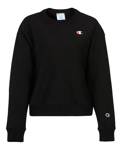 Champion sueter negro para mujer online