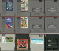 Comprar Nintendo Seis Juegos Originales Casettes Nintendo Lote