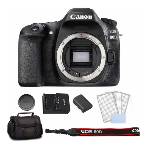 Canon Eo 80d Kit Camara Reflex Digital Incluye Bolsa Lcd