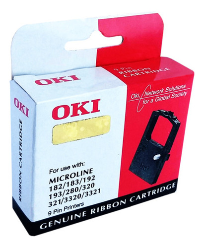 Cinta Original Oki Microline 9 Pines 182/183/320/321