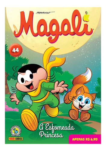 Magali - A Esfomeada Princesa - Volume 44 - Mauricio De Sousa