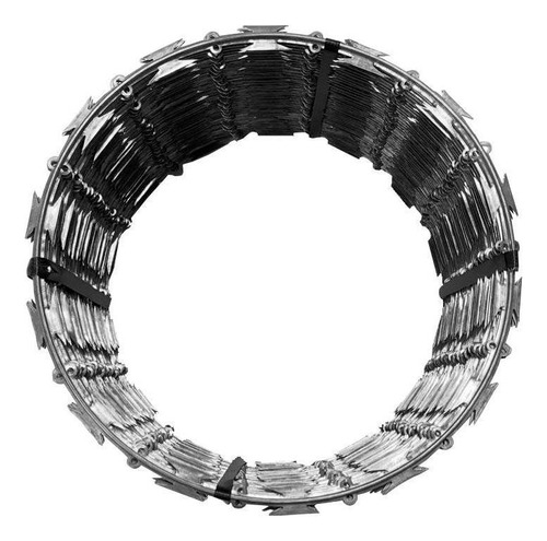 Kit Concertina Simples C Guia 30cm Galvanizado Tratado Facil