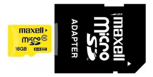 Tarjeta Memoria Micro Sd 16gb Clase 10 90mb/s Uhs-1 Maxell