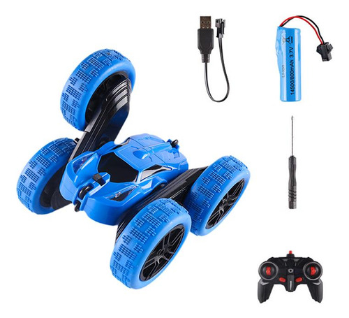 Coche De Acrobacias Rc De Juguete Con Control Remoto En Las