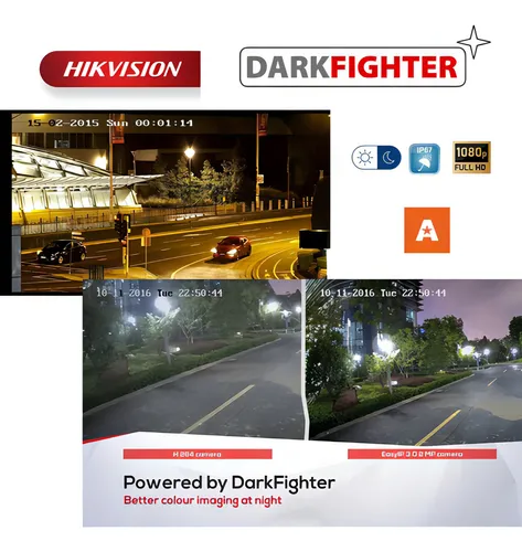 Cámara Ip Hikvision 2 Mp Acusense Darkfighter 2cd2626g2-izs Color Blanco