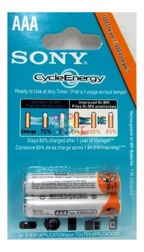 Pilas  Aa Recargable Sony