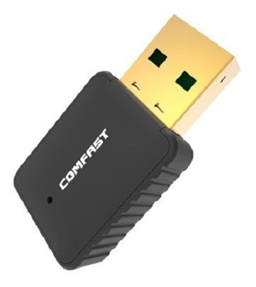 Mini Ubs Receptor Wifi 600mbps Portable 802.11 Ac Windows Pc