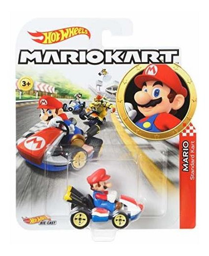 Hot Wheels Gbg26 Mario Kart 164 Mario Standard Fundido A Pre