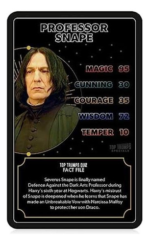 Juego De Cartas De Top Trumps Harry Potter Hogwards Juegos Y