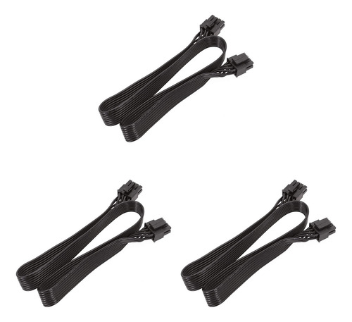 Cable De Fuente De Alimentación Atx De 3 Pines Para Cpu De 8
