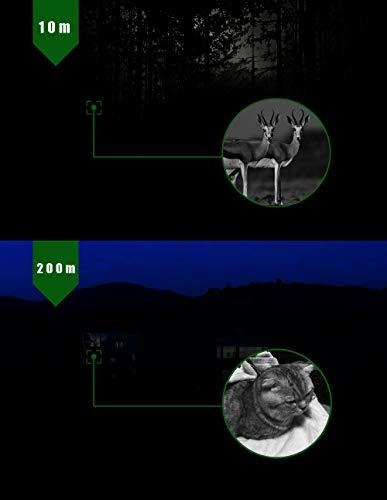 Mira De Vision Nocturna, Caza Por Infrarrojos Para Rifles, C