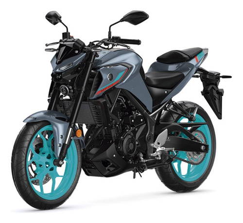 Yamaha Mt03 Mt 03 Gris Negro Naked 0km 2025 De Titta