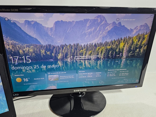 Monitor Samsung Syncmaster Sa300 S20a300b Led Negro (Usado)