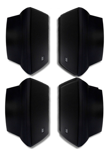 Kit 04 Caixa Acústica C521 Preta 80w 8ohms Jbl Selenium Cor Black