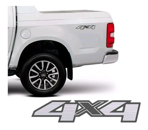 Adesivo 4x4 S10 Ltz High Country Blazer 13/19 Escovado