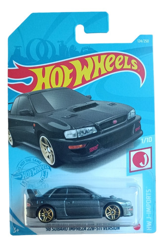 Subaru Impreza 22b-sti 1998 Hotwheels